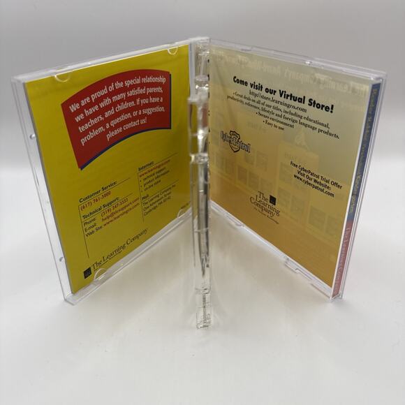 PC CDROM 1999 Learning Company Reader Rabbit Personalized Kindergarten 2-Disc - Picture 3 of 5